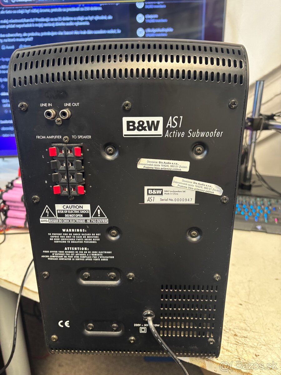 B&W AS1 Subwoofer - 4