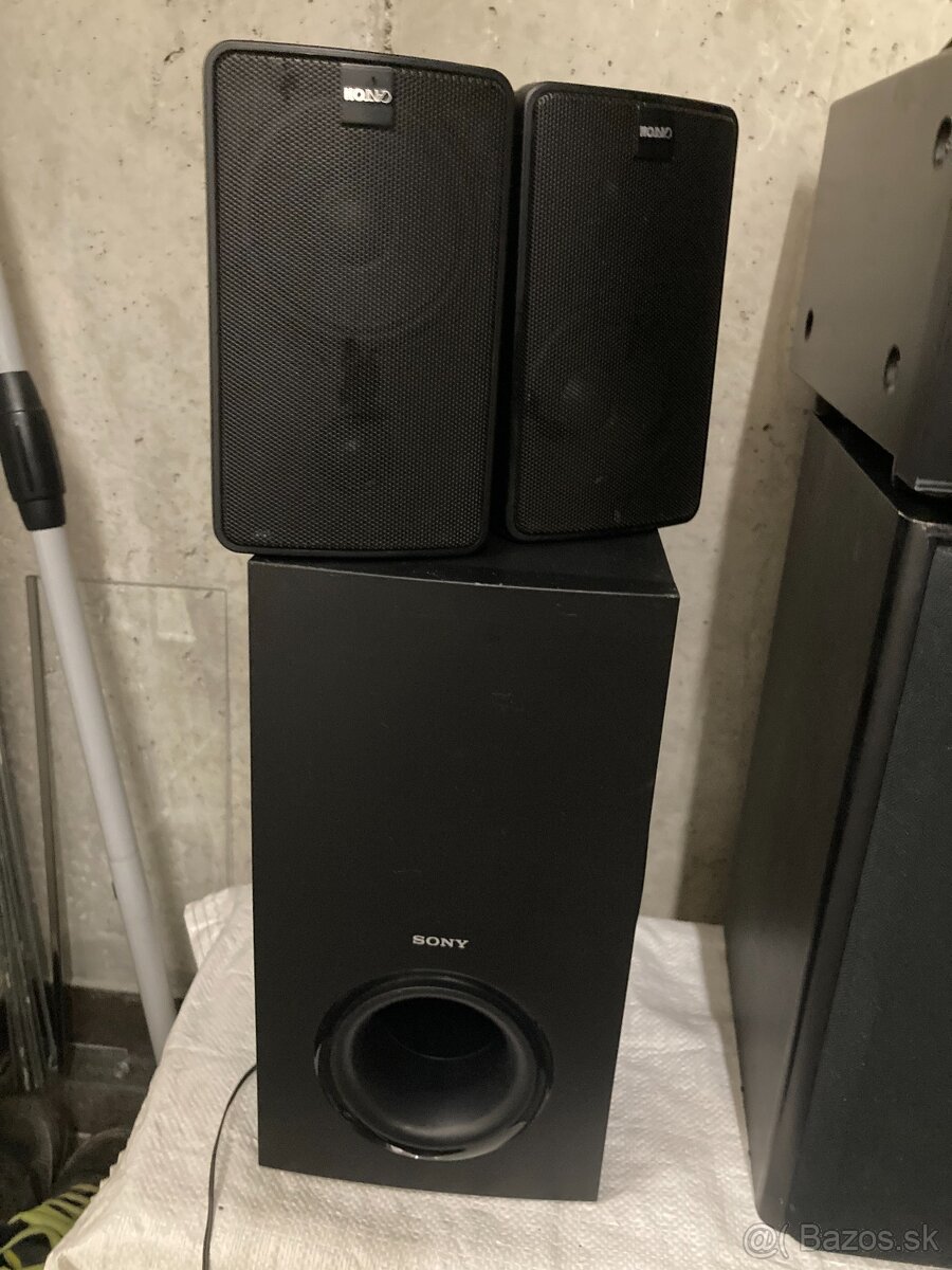 Predám ONKYO zosiloač TXNR 525 plus boxy - 4