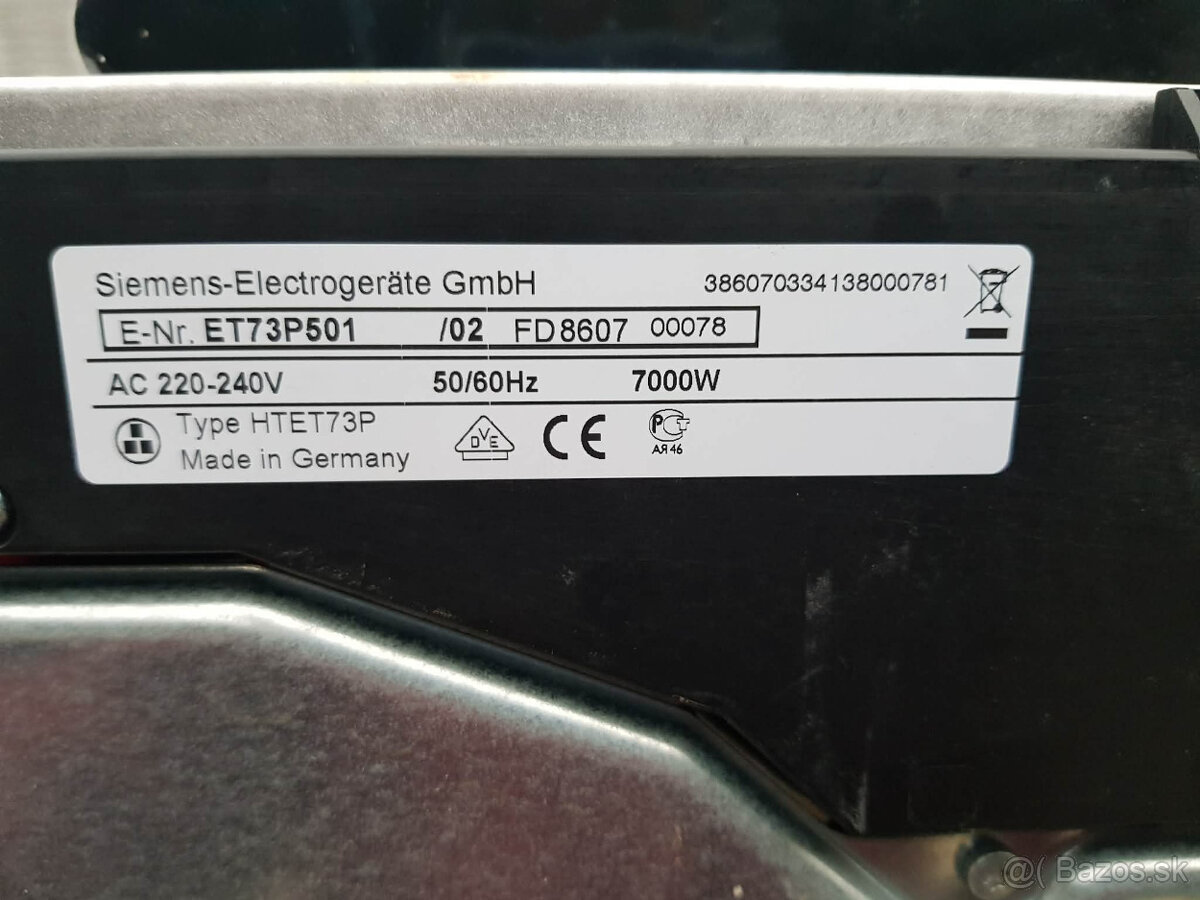 Sklokeramická Doska Siemens - 4