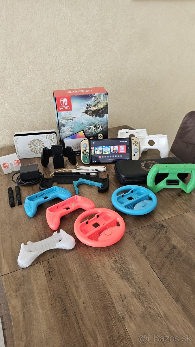 Nintendo Switch OLED limitovana verzia Zelda - 4