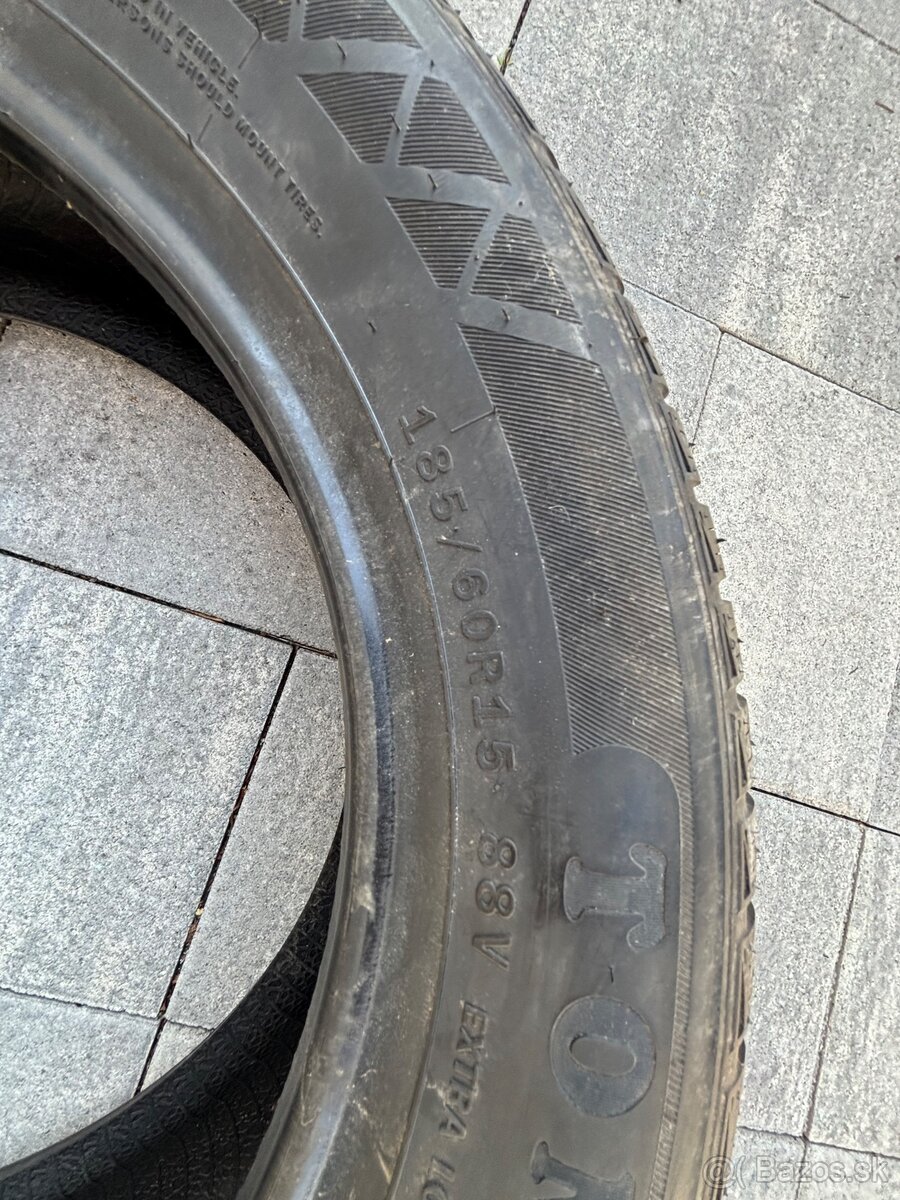 Predám Celoročnú pneu Tomket 185/60 R15 88V - 4
