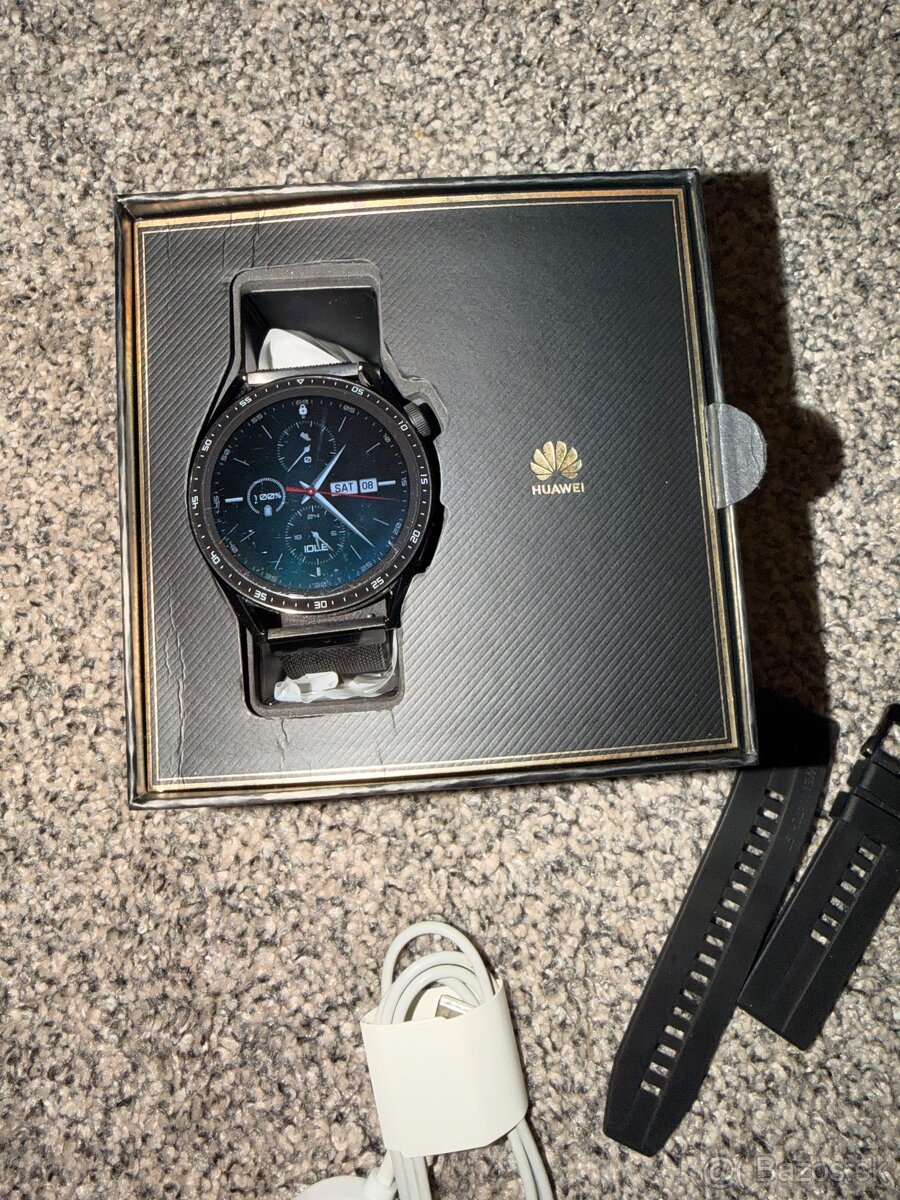 Predám Huawei Watch GT3 Black Stainless Steel - 4