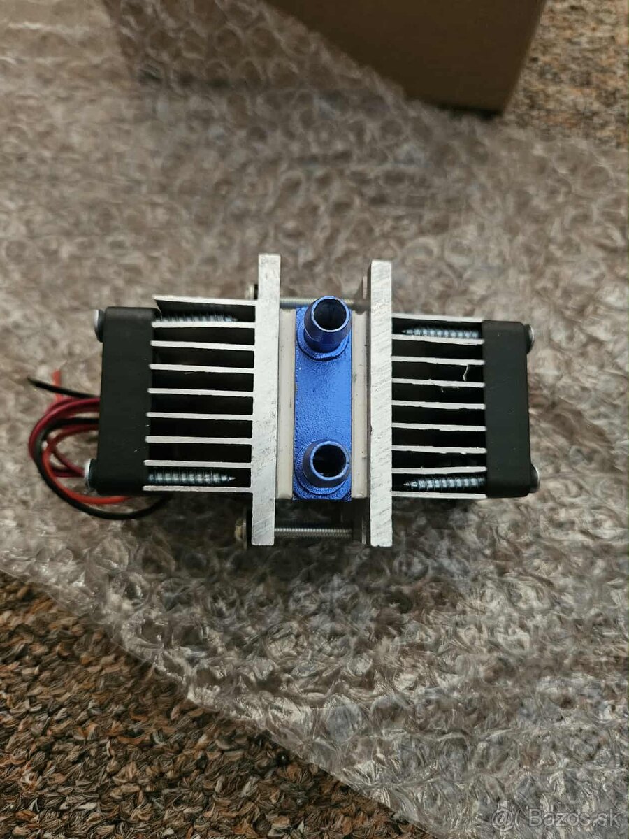 NOVÝ Termoelektrický Chladič TEC Modul 12V s Vodným Blokom - 4