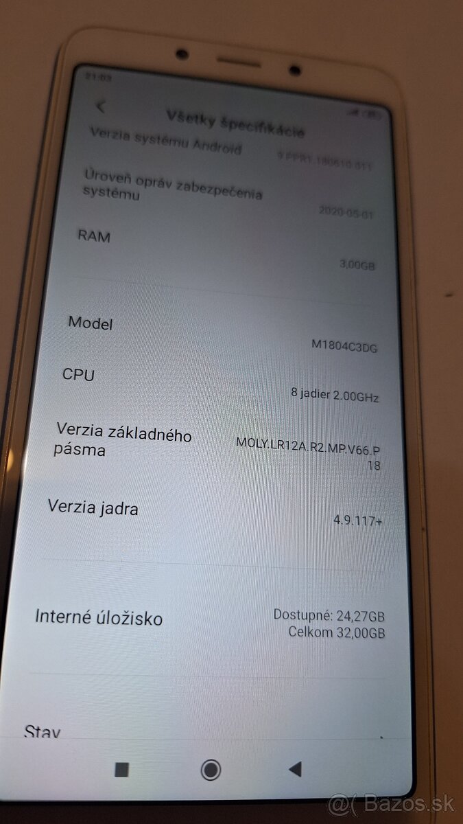 Xiaomi redmi 6 3/32GB android 9 dual sim - 4