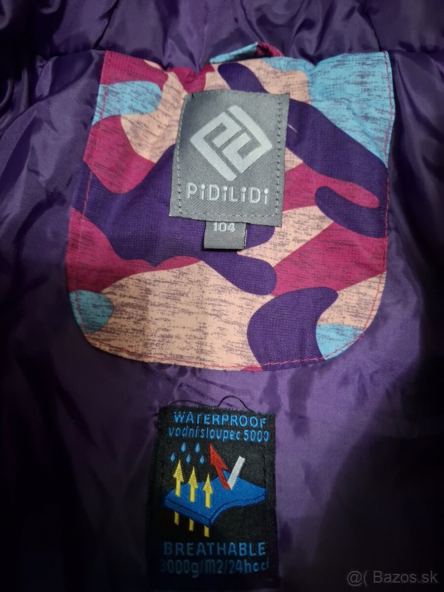 Predam veľmi pekny zimný overal zn.Pidildi - 4