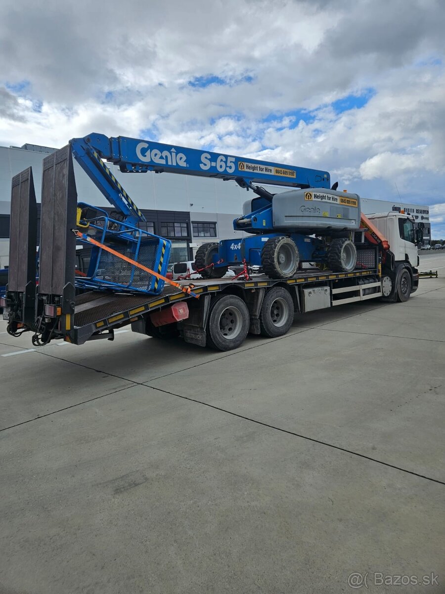 Autodoprava s hydraulickou rukou - 4