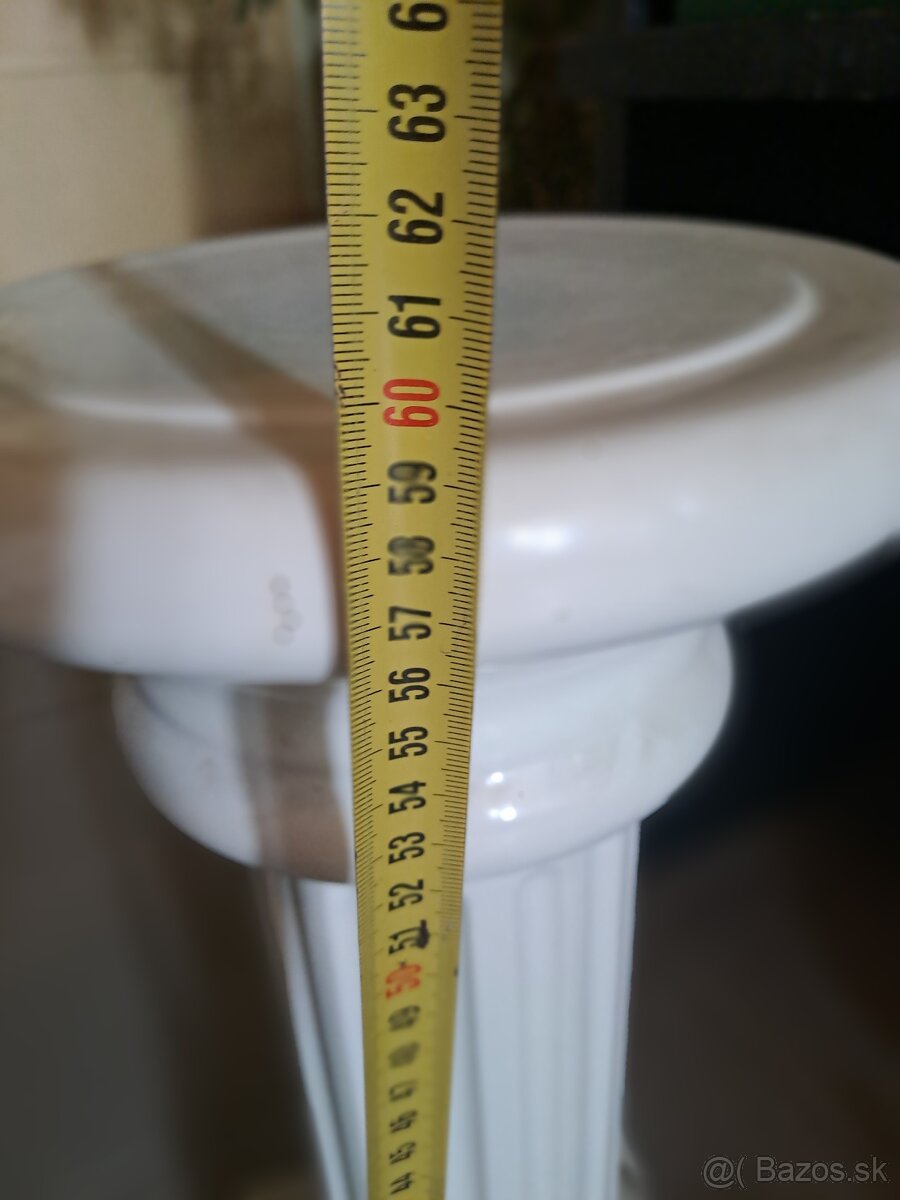 Porcelánový starý stĺpik - 4