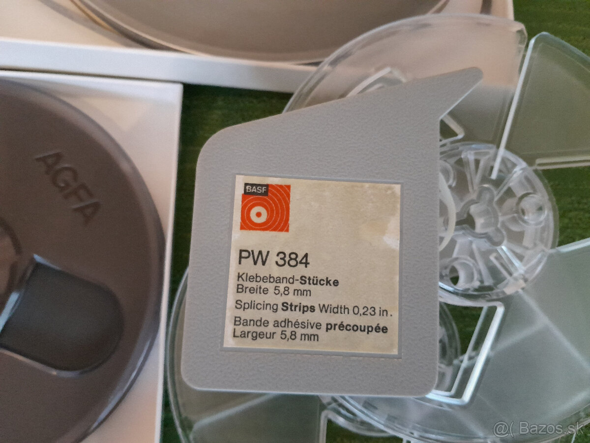 Sada magnetofónových kotúčov 18cm - 6ks - 4