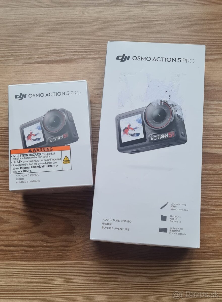 Akčná kamera DJI OSMO action 5 Pro - adventure combo - 4