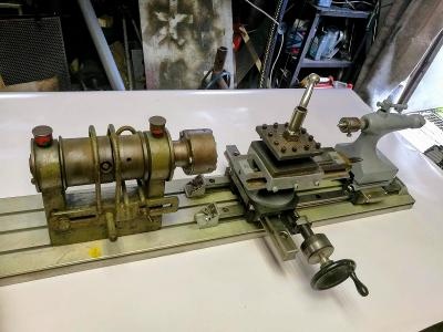 Kúpim maly starý originál sústruh na kov do 500€ - 4