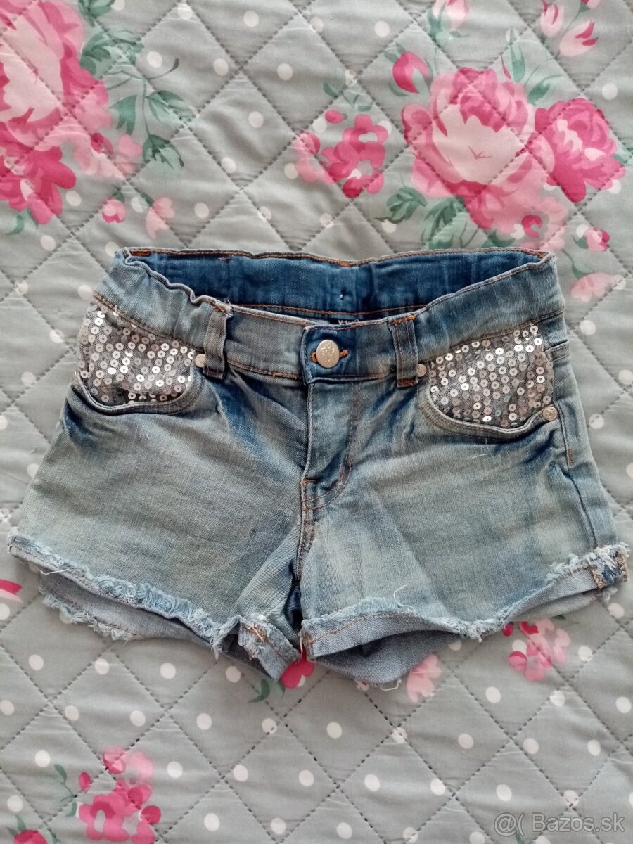 Dievčenské kratasky v. 122/128 - 4