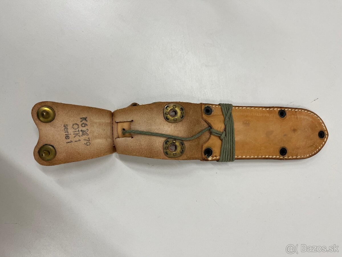 Kožené armádne púzdro na nôž Uton - 4