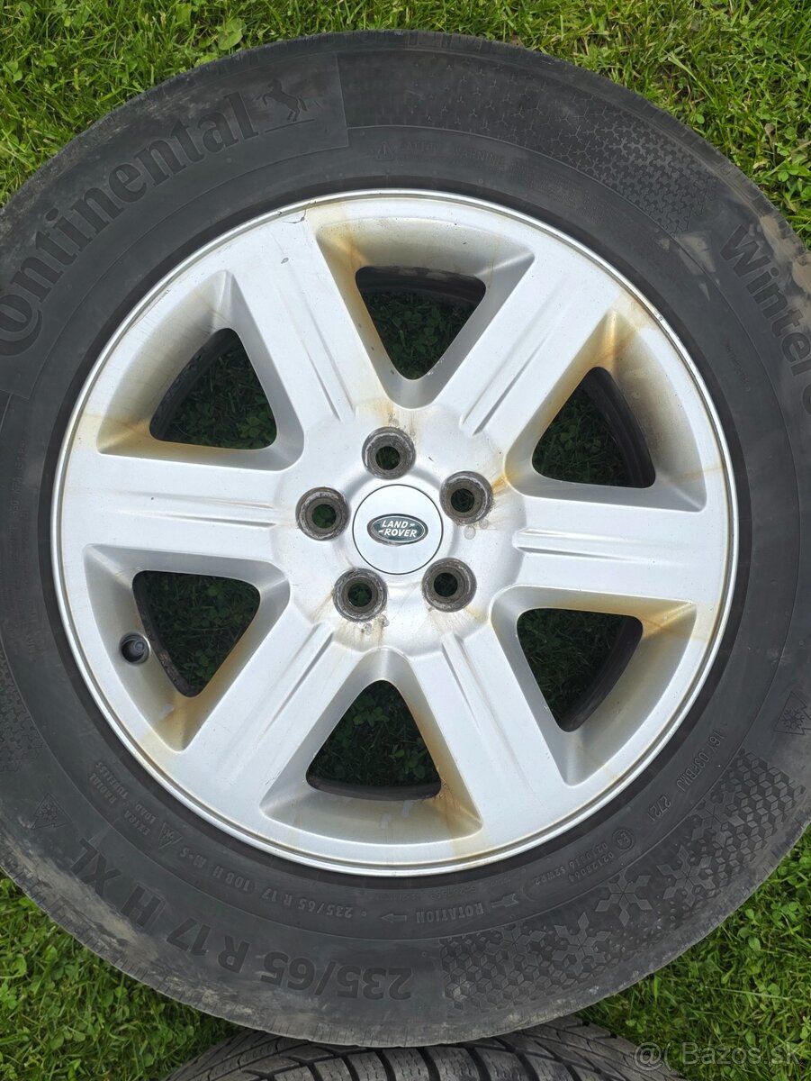 Original Land Rover 17" Alu disky z Freelander 2