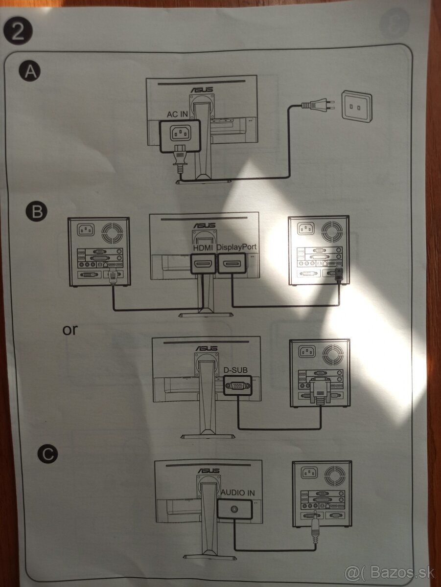 Hierny monitor Asus TUF Gaming - 4
