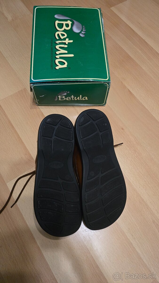 Kožené topánky Betula,Nové, č.40 - 4