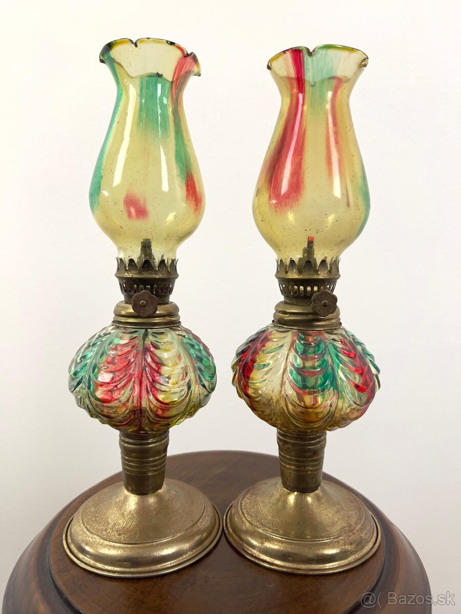 Stolove sklenene petrolejky - 4