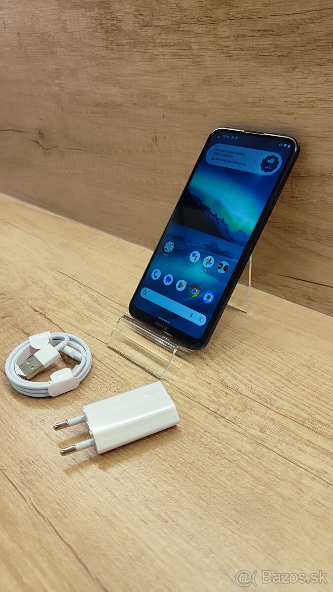 ANDROID Nokia 5.4 dual SIM blue – ako nový + v záruke - 4