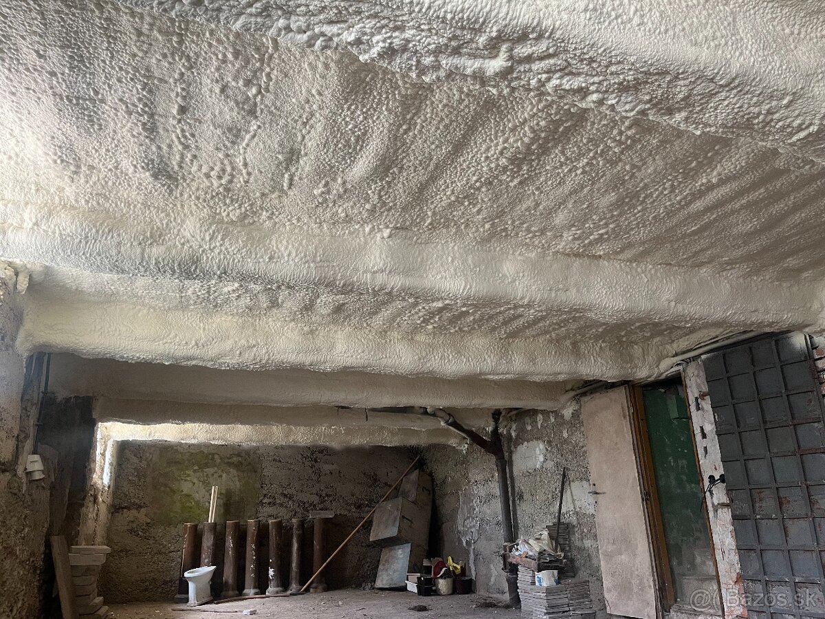 Striekaná tepelná izolácia. - 4