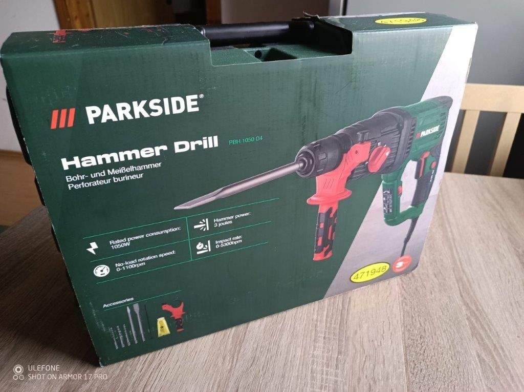 PARKSIDE®Vŕtacie a sekacie kladivo PBH 1050 D4 - 4