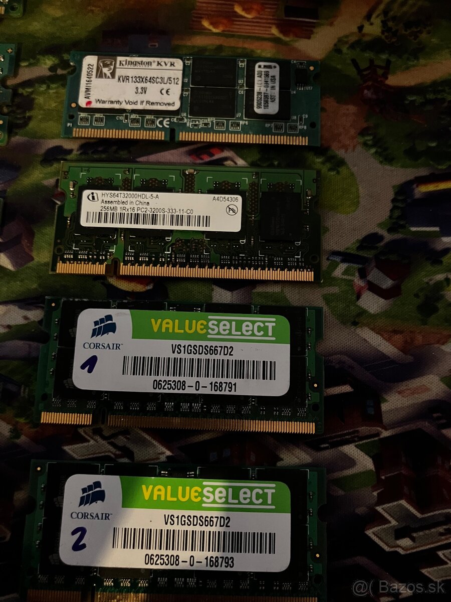Pamate DDR2, DDR3 PC AJ NOTEBOOK - 4