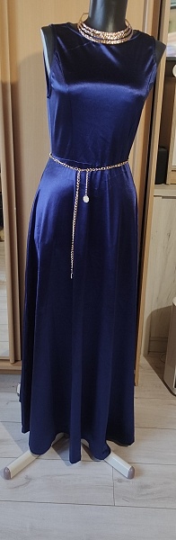 elegantné modré S - 4