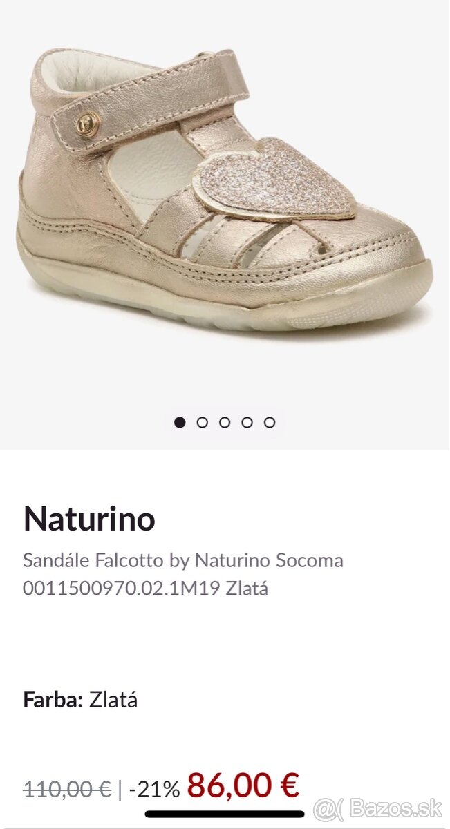 Exclusivne Detské sandálky - 4