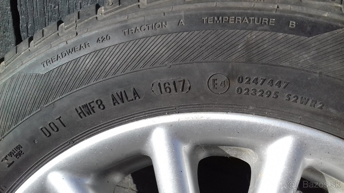 Elektróny R14 - 5x100 185/60 r14 - 4