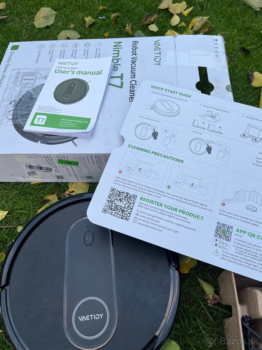 Robotický vysávač 2v1 Vactidy T7 - 4