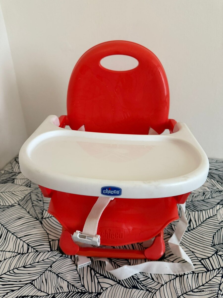 Chicco Podsedák prenosný Pocket Snack na stoličku - Poppy - 4