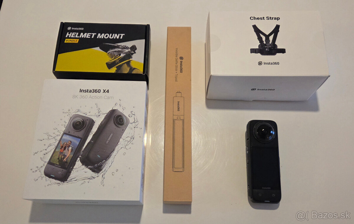 Insta 360 X4 s príslušenstvom - 4