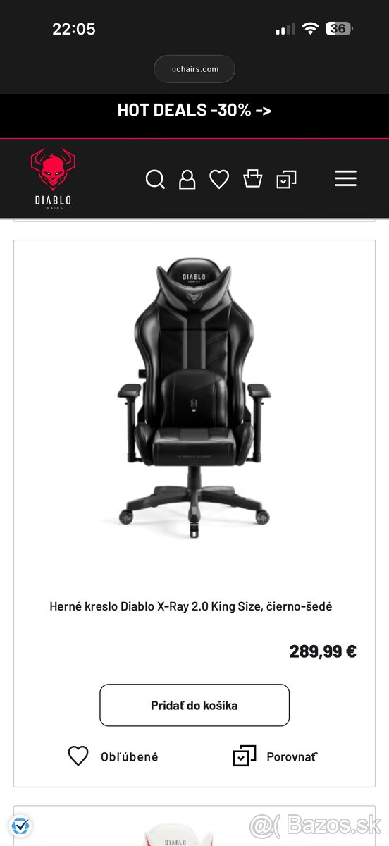 Herne kreslo diablo chair - 4