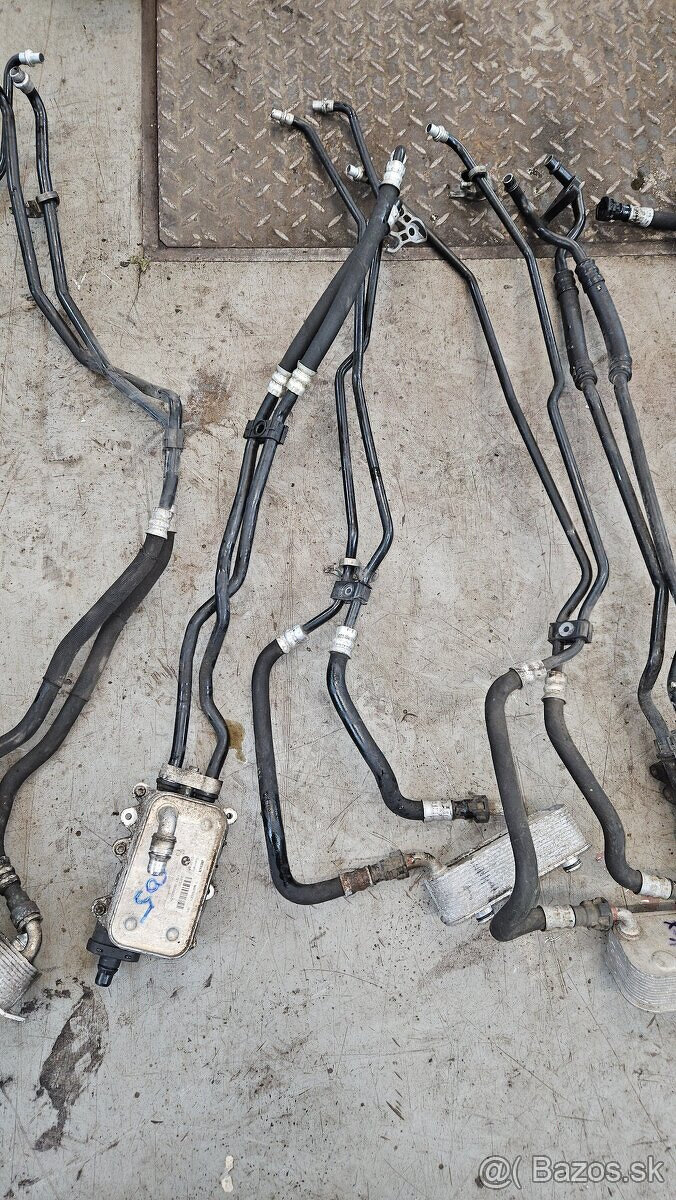 BMW Vymennik automatickej prevodovky olej voda plus trubky - 4