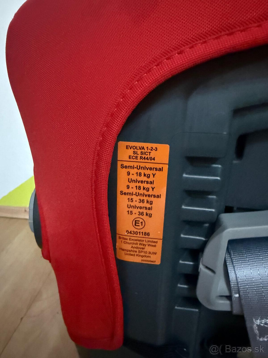 Autosedačka Britax 1 2 3 SICT Isofix - 4
