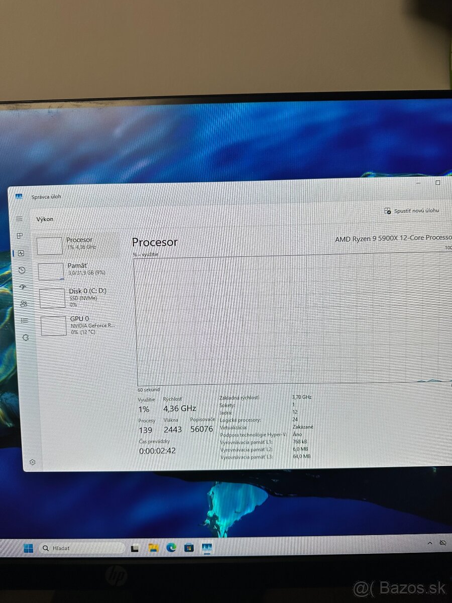 Ryzen 9 5900x / RTX 4060 / 32GB RAM - 4