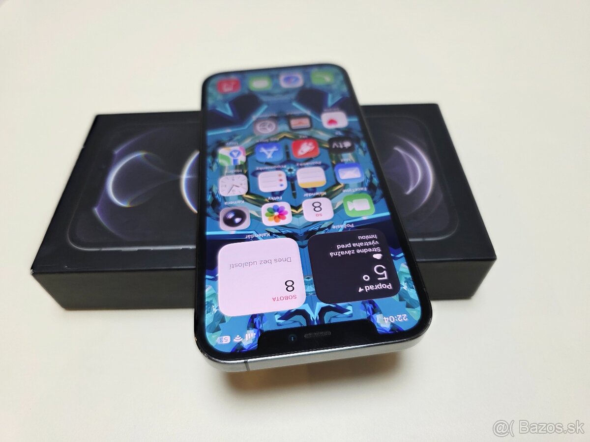 APPLE IPHONE 12 PRO 128GB GRAPHITE ,BATERKA 100% - 4