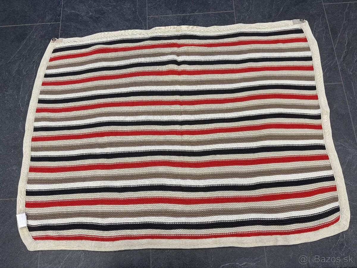 Deka Stokke bežová-čierna-červená - 4