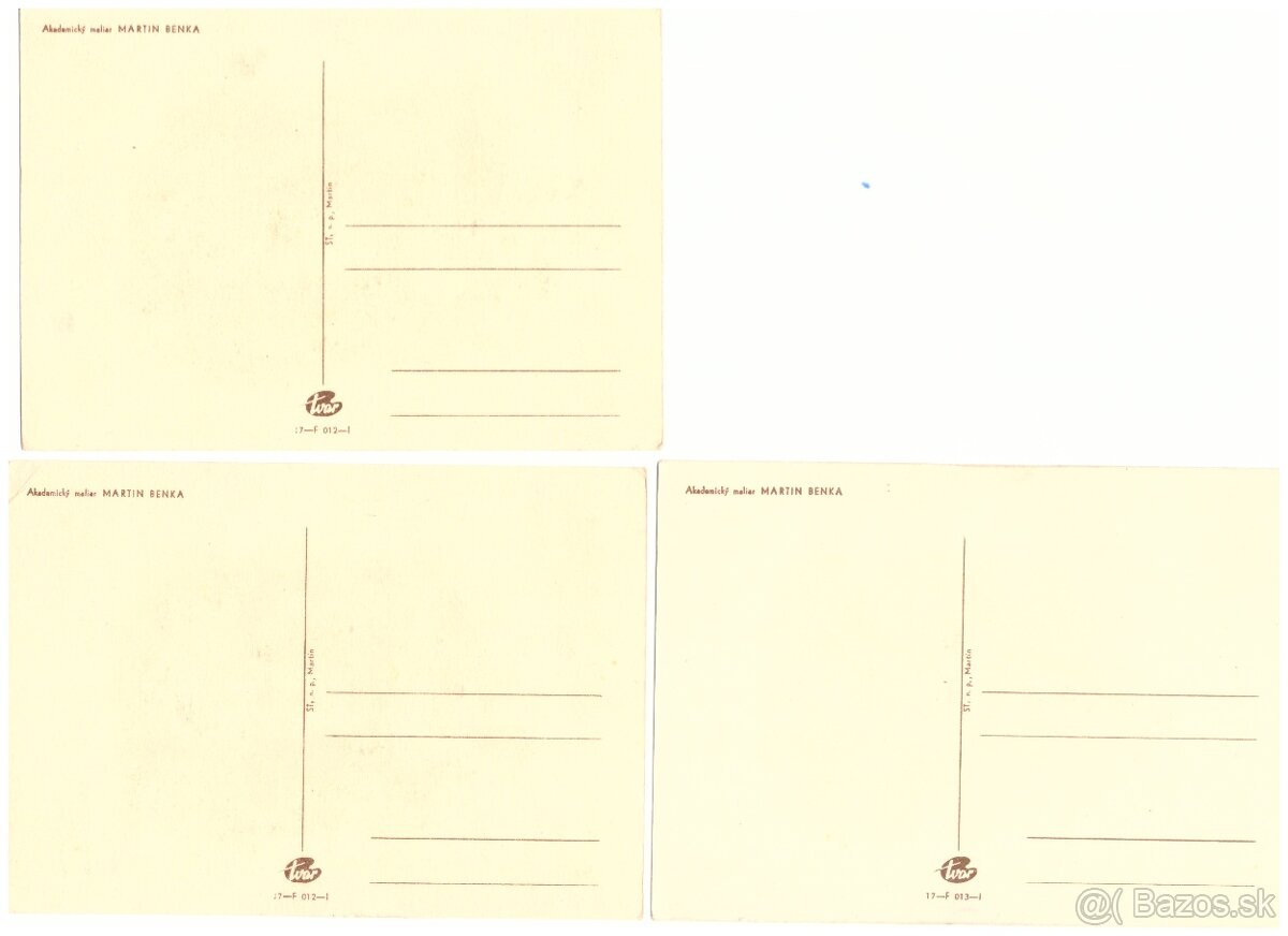 Pohľadnice Martin Benka - 4