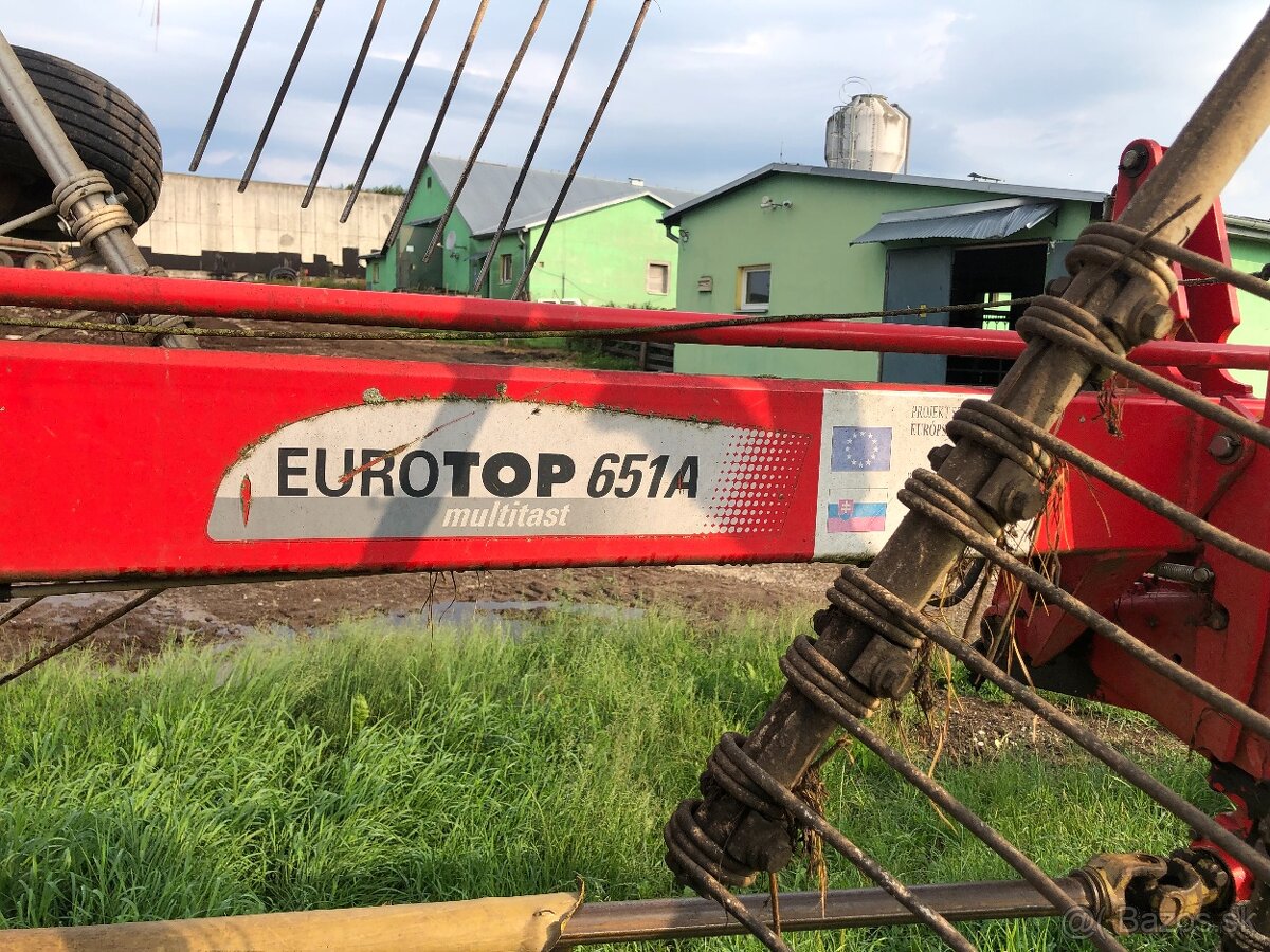 Zhrabovač Pőttinger eurotop 651 - 4