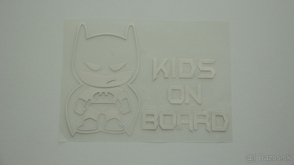 NÁLEPKA DIEŤA V AUTE - 4