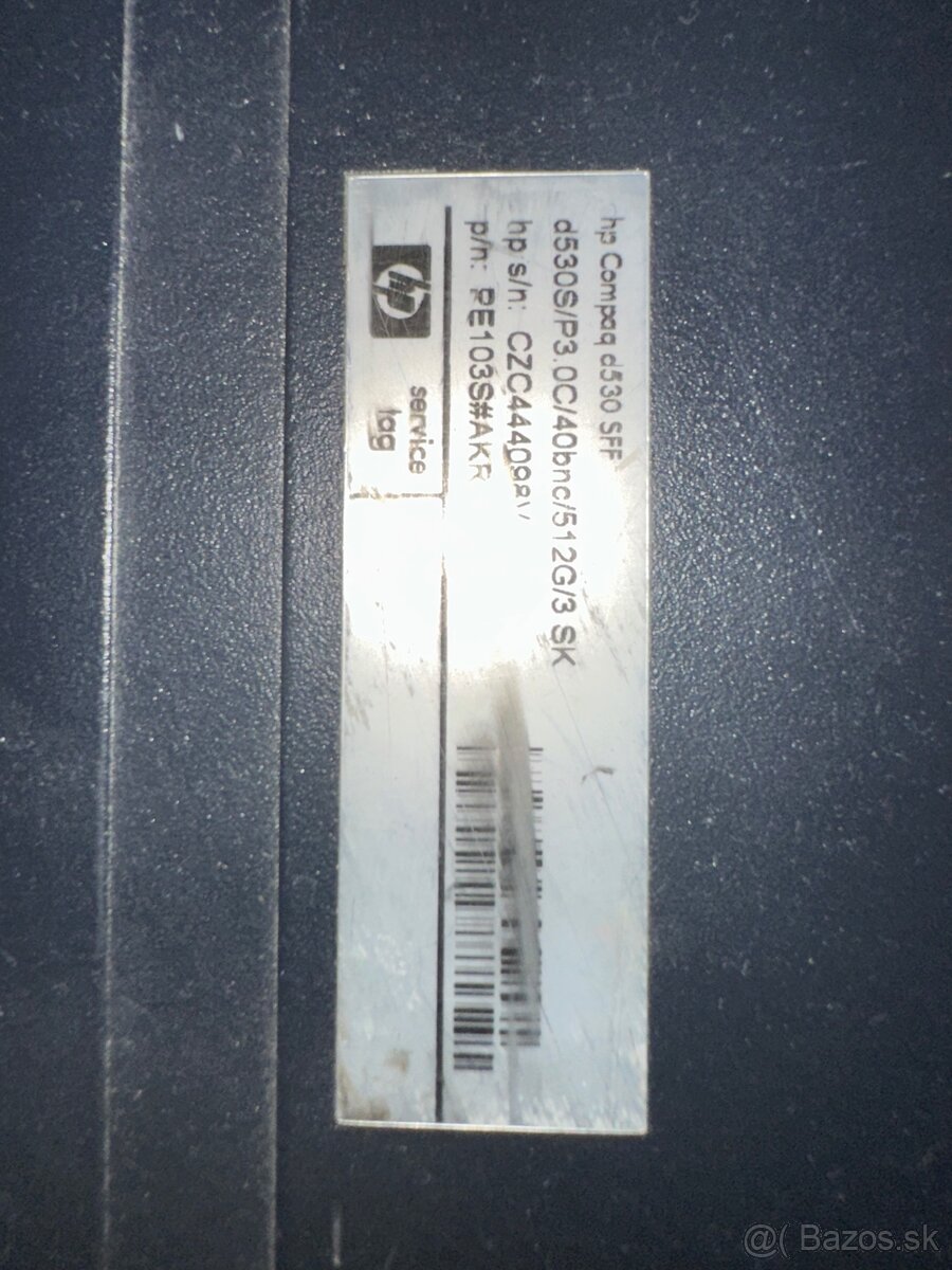 HP compaq d530s/P3 - 4