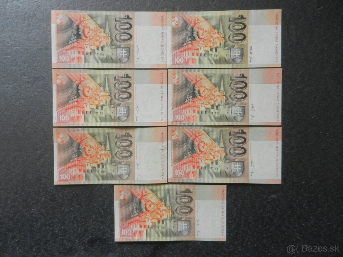 Slovenské bankovky pred eurom - 4