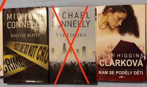 Rôzne detektivky Francis, Christie, McBain, Connelly - 4