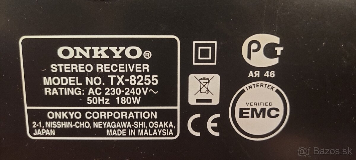 Predám receivery Onkyo - 4