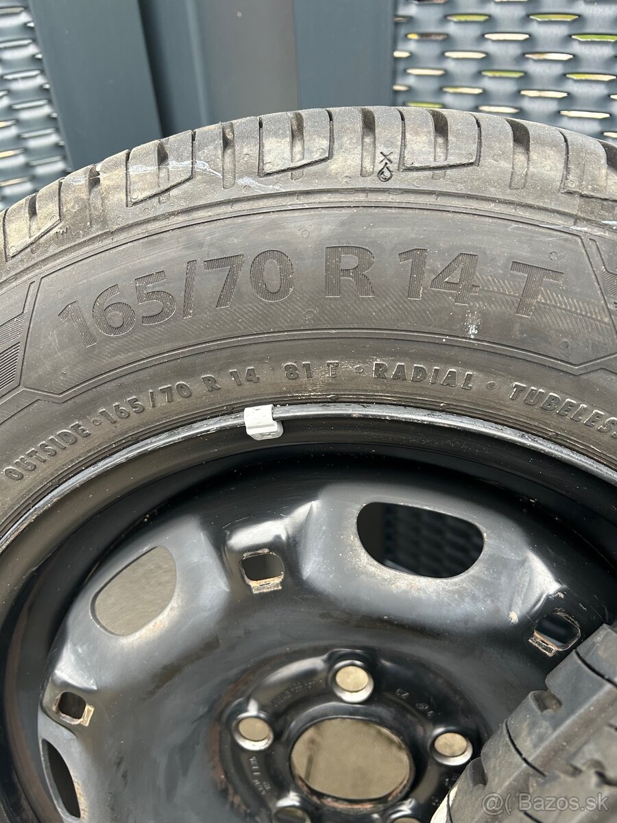 165/70 R14 Barum bravuris 5 letné pneu . - 4