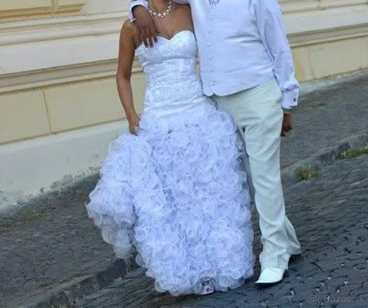 Svadobné šaty 34/36 - 4