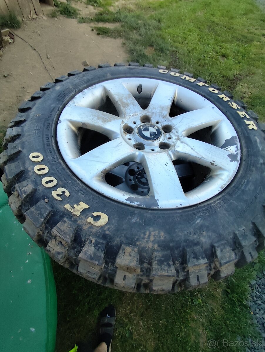 Predam elektrony 5x120 + offroad pneu