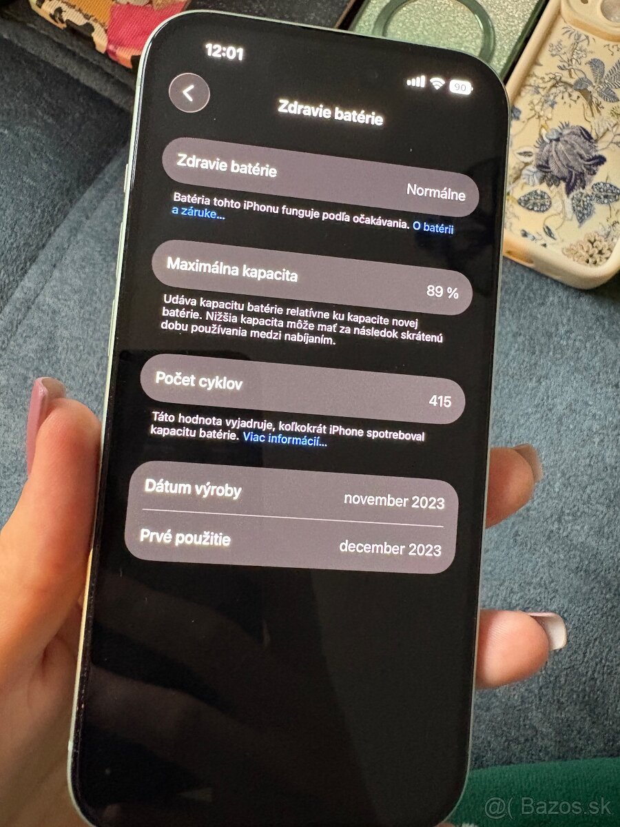 iPhone 15 256 GB Green - 4