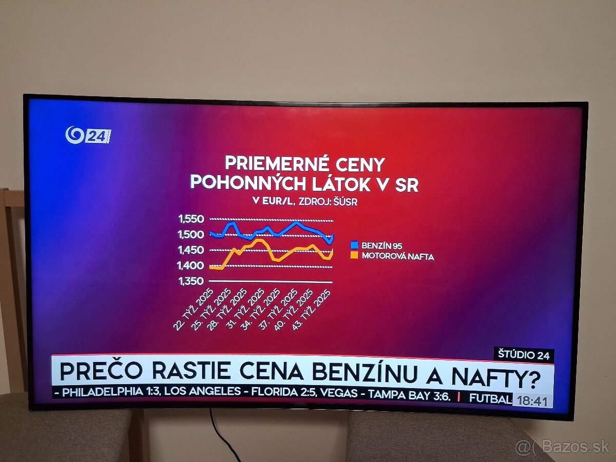 Predám zakrivený 3D LED 4K Ultra HD TV SAMSUNG UE55HU7100U - 4