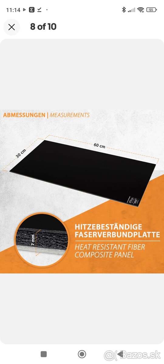 INFRA PANEL OHREV S REGULÁTOROM - 4