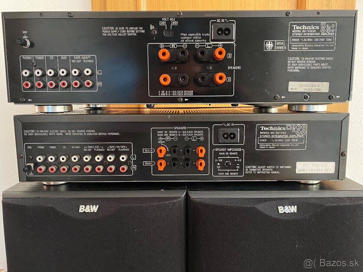 Predam 2 x zosilovac a 2 x gramo TECHNICS a iné HI-FI - 4